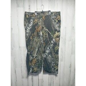 Browning Men's 42x34 Camo Cargo Pants Canvas Hemmed 44x26 Actual